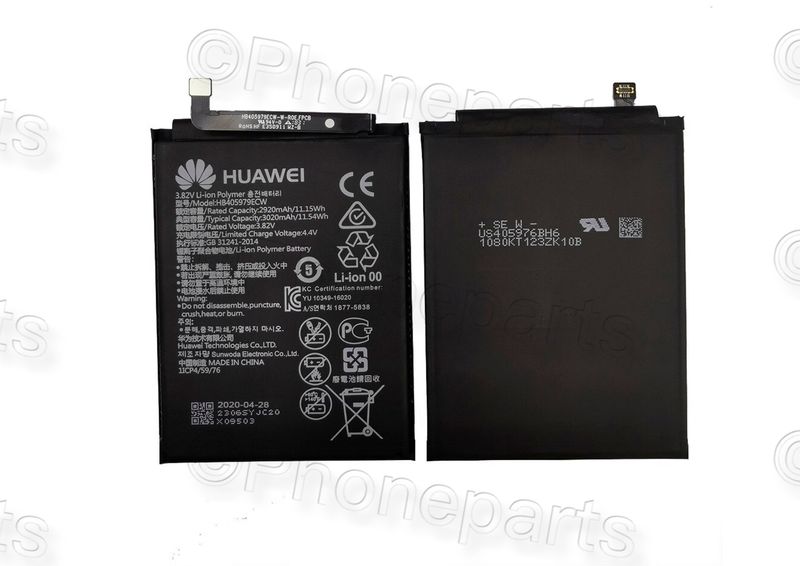 Batería Original HB405979ECW Huawei Nova, Y6 2019, Honor 6A, Honor 8A Huawei Y6 Pro 2017, SLA-L22, Y5 2019 - 2920mAh