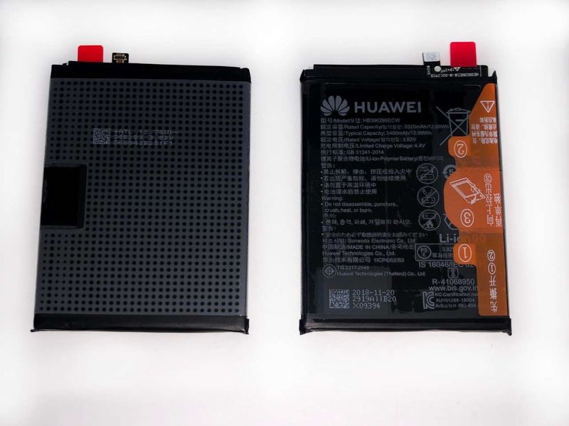 Batería Original Huawei PSmart 2019 POT-LX1, Honor10 Lite HRY-LX1, Honor20 Lite HB396286ECW 3320mAh