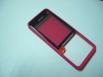 Carcasa Frontal Nokia Asha 301 Rosa Dual Sim
