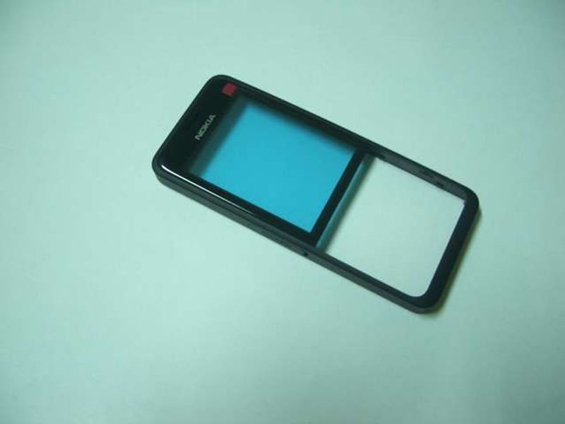 Carcasa Frontal Nokia Asha 301 Negra Dual Sim