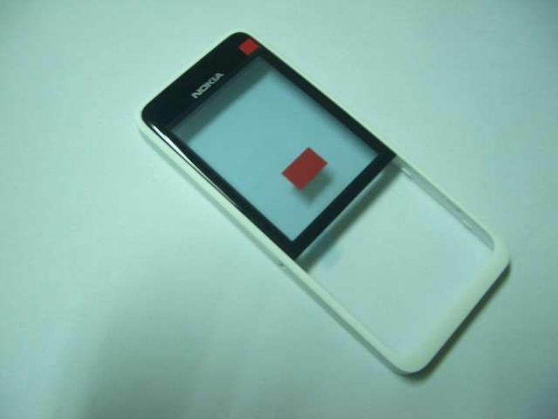 Carcasa Frontal Nokia Asha 301 Blanca Dual Sim
