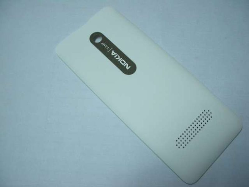 Tapa Batería Nokia Asha 301 Blanca