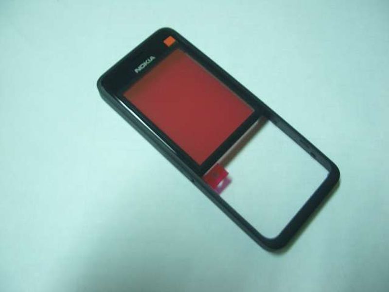 Carcasa Frontal Nokia Asha 301 Negra