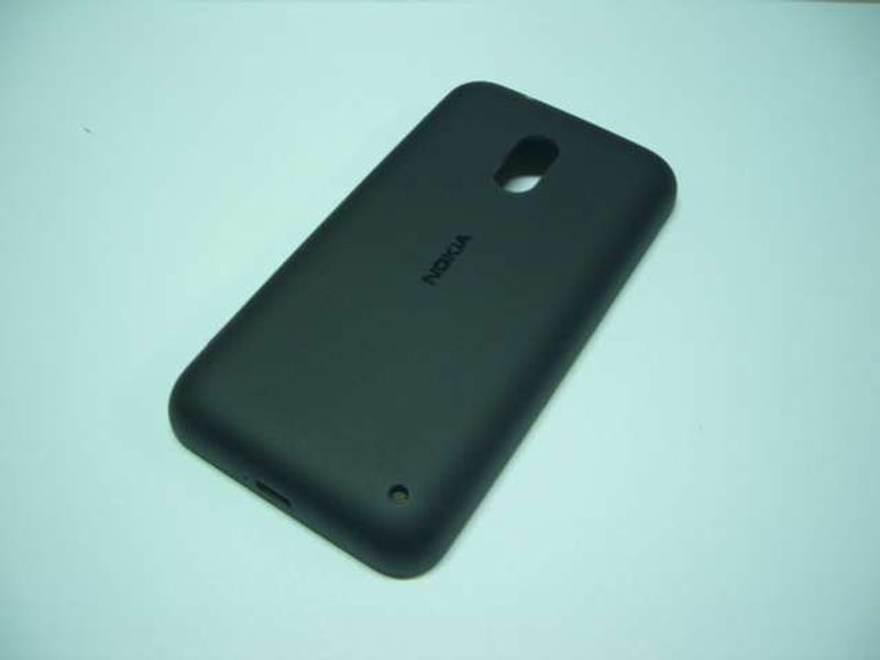 Tapa Batería Nokia Lumia 620 Negra con Conector Audio