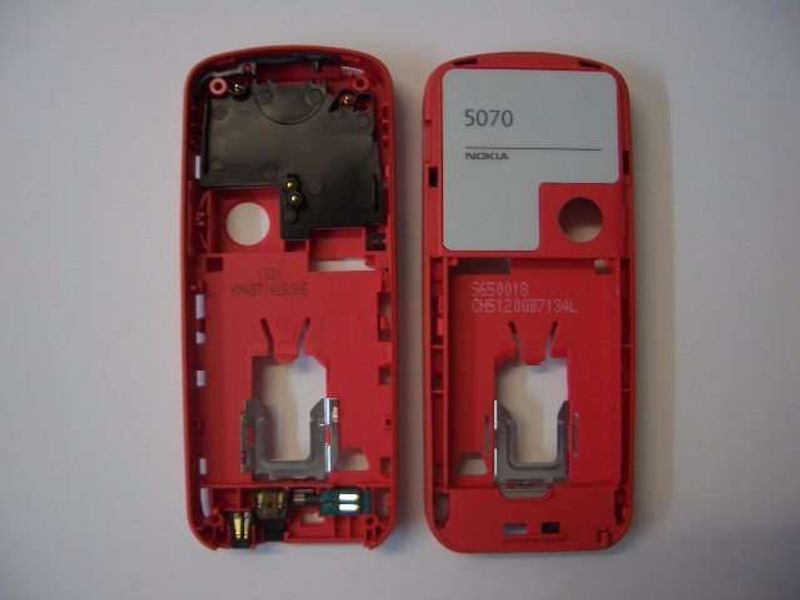 Chasis Nokia 5070 Rojo con Micrófono, Vibrador, Con. Carga...