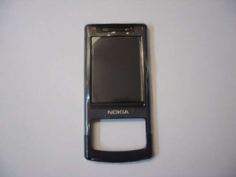 Carcasa Frontal Nokia 6500 Slide Negra