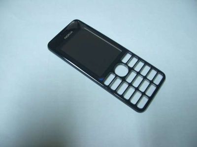 Carcasa Frontal Nokia Asha 206 Negra