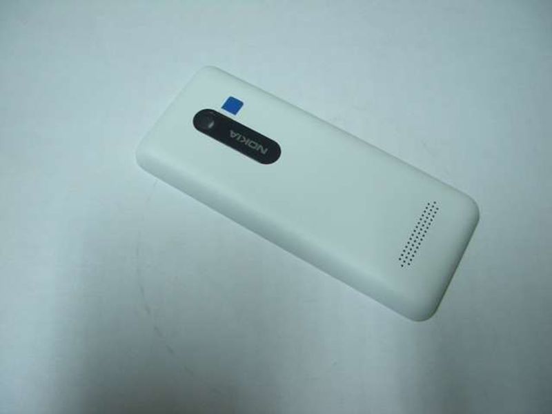 Tapa Batería Nokia Asha 206 Dual SIM Blanco