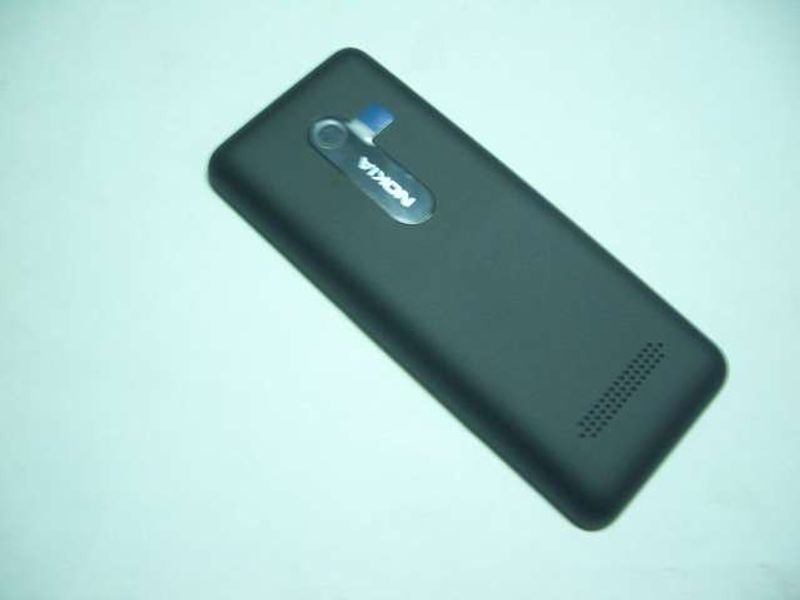 Tapa Batería Nokia Asha 206 Negra Dual SIM