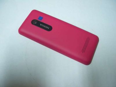 Tapa Batería Nokia Asha 206 Dual SIM Rosa