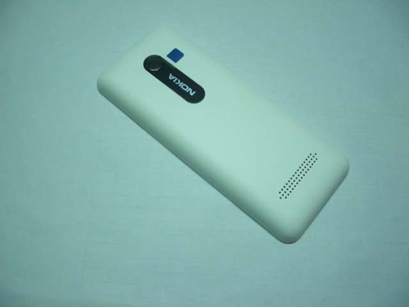 Tapa Batería Nokia Asha 206 Blanca