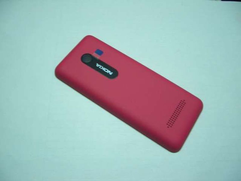 Tapa Batería Nokia Asha 206 Rosa