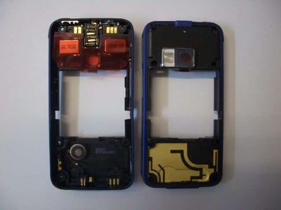 Chasis Nokia N81 Azul con Buzzers, Antena, con. Carga, Accesorio