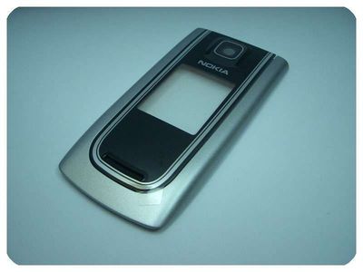 Carcasa Frontal Ventana Nokia 6555 Negro/Plata