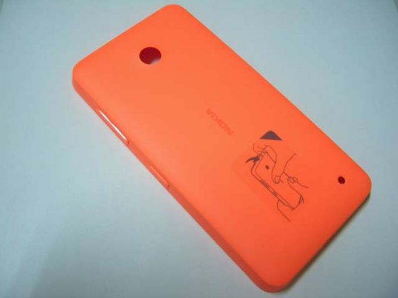 Carcasa Trasera Tapa Batería Nokia Lumia 630 Naranja