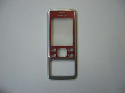 Carcasa Frontal Nokia 6300 Roja