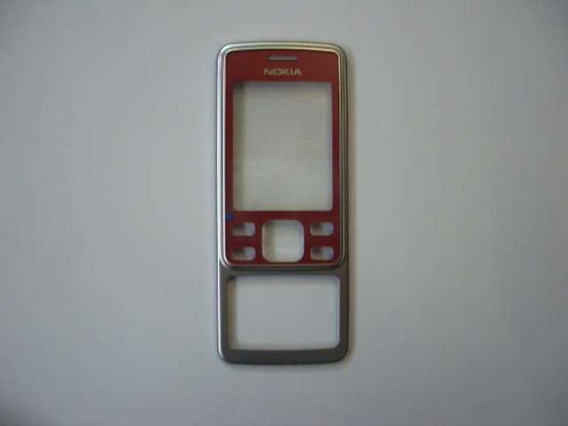 Carcasa Frontal Nokia 6300 Roja