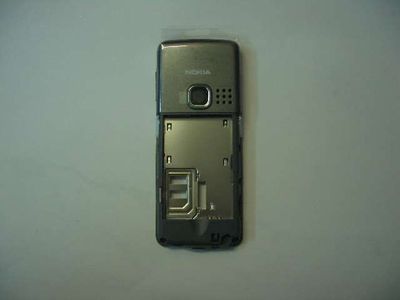 Carcasa Intermedia Chasis Nokia 6300 Gris (All Grey)