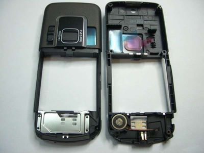 Chasis con Con. Carga y Vibrador Nokia 6220c Negro