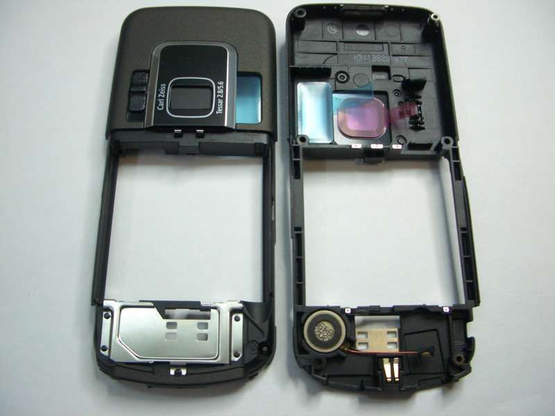 Chasis con Con. Carga y Vibrador Nokia 6220c Negro