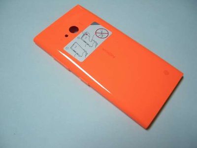 Tapa Batería Nokia Lumia 735 Naranja