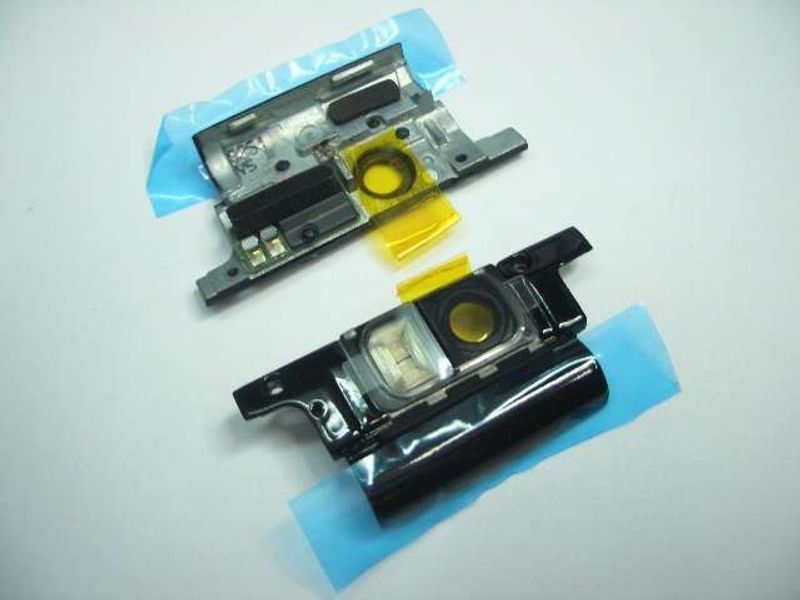 Embellecedor Cámara con Flash Nokia 6600 Fold Negro