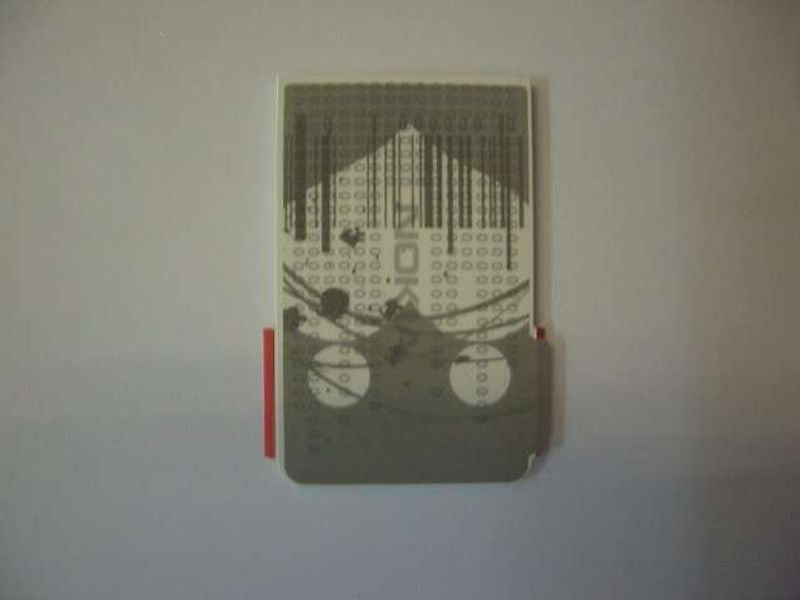 Tapa Batería Nokia 3250 Roja