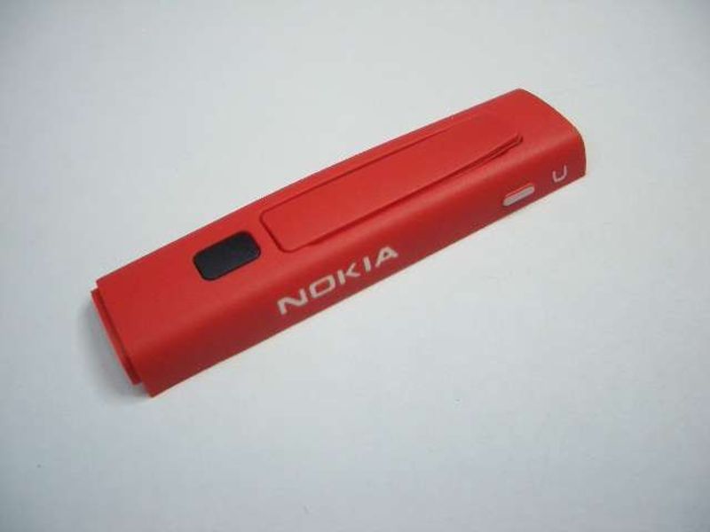 Carcasa Lateral Derecha Nokia 5700 Roja con Tapa Tarjeta Memoria