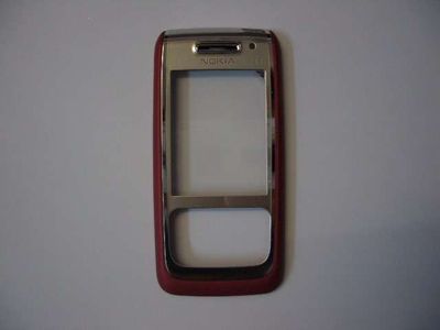Carcasa Frontal Nokia E65 Roja