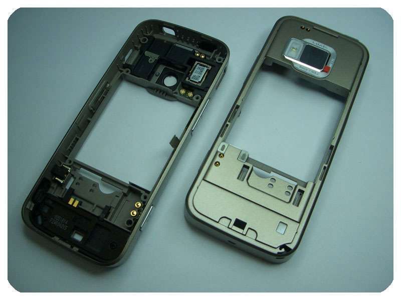 Carcasa Trasera Chasis Nokia N78 Marrón con Buzzer Antena