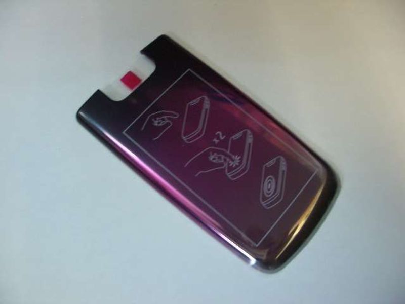 Carcasa Frontal Nokia 6600 Fold Púrpura