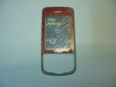 Carcasa Frontal Nokia 6210 Navigator Roja