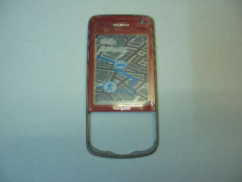 Carcasa Frontal Nokia 6210 Navigator Roja