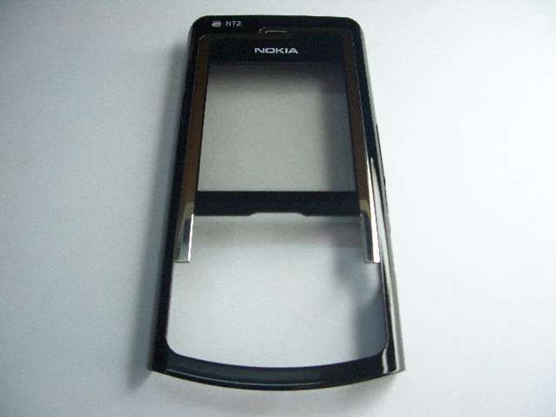 Carcasa Frontal Nokia N72 Negra