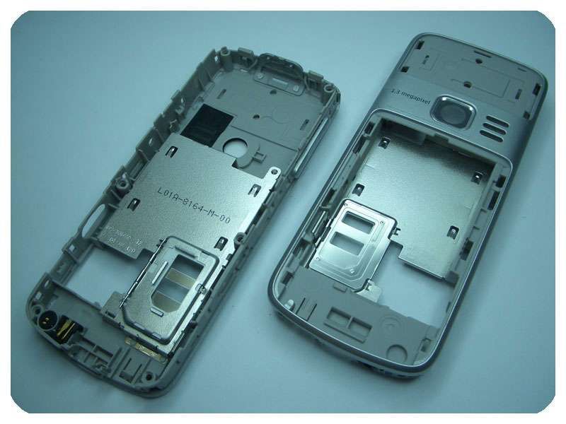 Chasis con Conec. Carga y Micro Nokia 3110c Gris