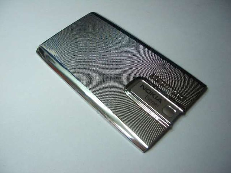 Tapa Batería Nokia E66 Plata