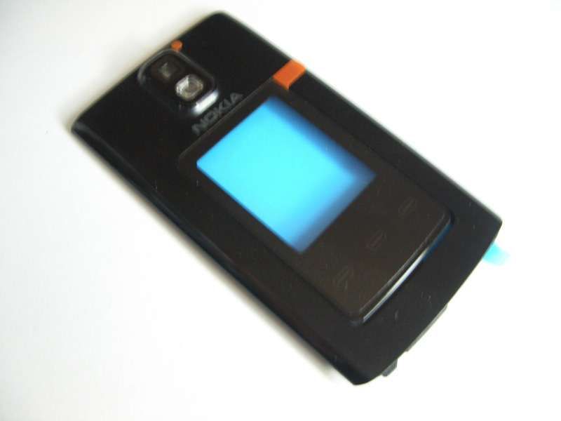 Carcasa Frontal con Ventana Nokia 6650 Fold Negra