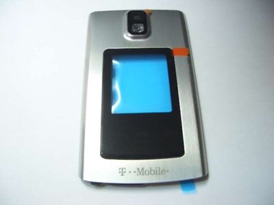 Carcasa Frontal con Ventana Nokia 6650 Fold Plata (T Mobile)