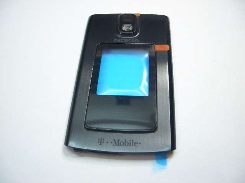 Carcasa Frontal con Ventana Nokia 6650 Fold Negra (T Mobile)