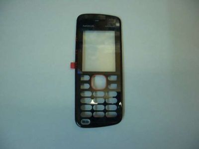 Carcasa Frontal Nokia 5220 Express Music Roja (LIQUID RED)