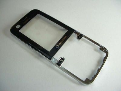 Carcasa Frontal Nokia 6124 Negra (Vodafone)