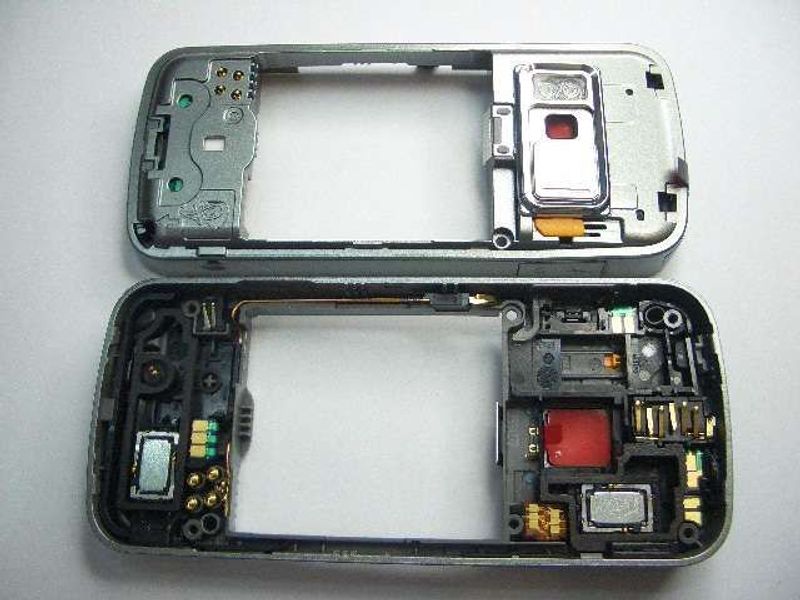 Chasis Buzzers, Micro, Con. Carga Nokia N79 Gris