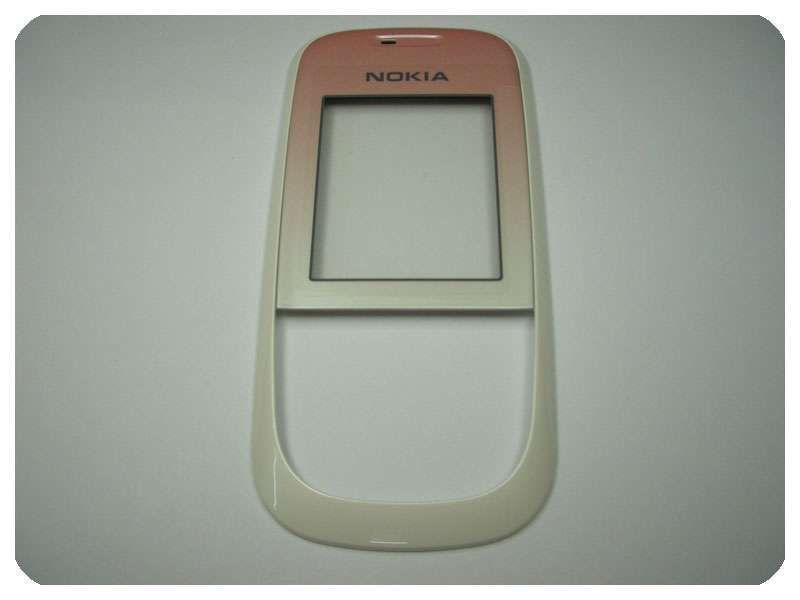 Carcasa Frontal Nokia 2680 Slide Blanca / Rosa