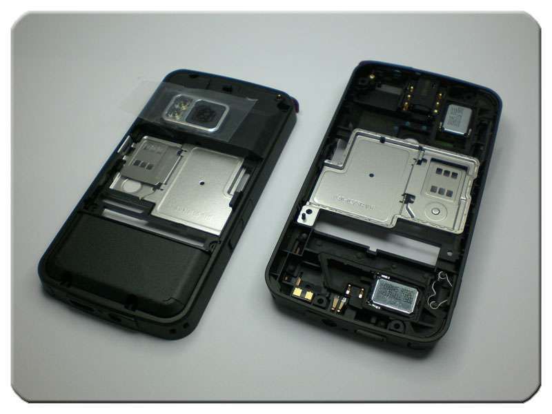 Chasis Nokia N96 Negro Buzzers, Conec. Carga y Accesorios
