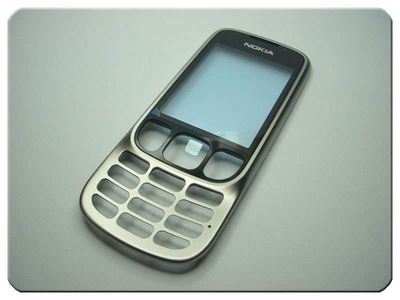 Carcasa Frontal Nokia 6303 Classic Plata