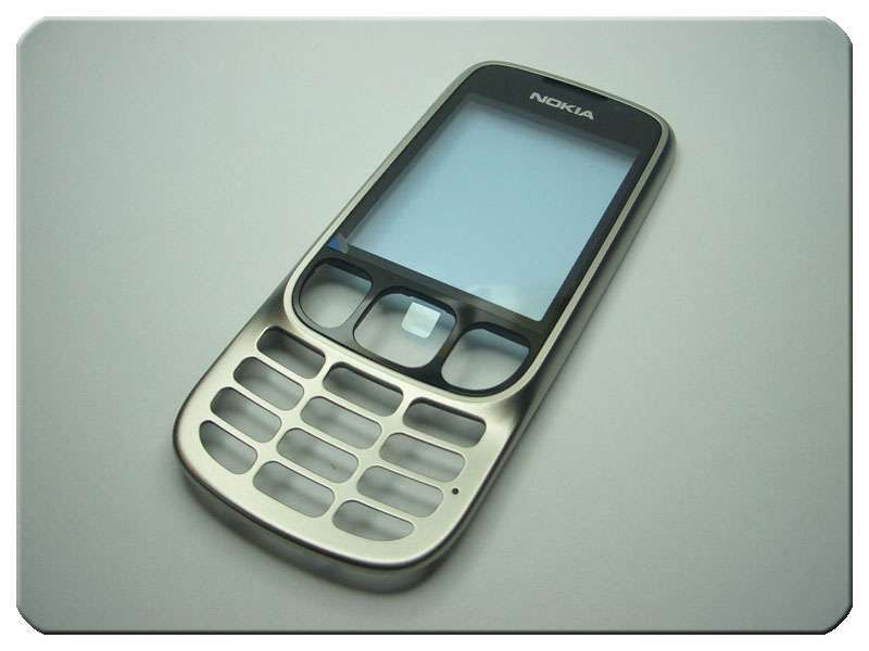 Carcasa Frontal Nokia 6303 Classic Plata