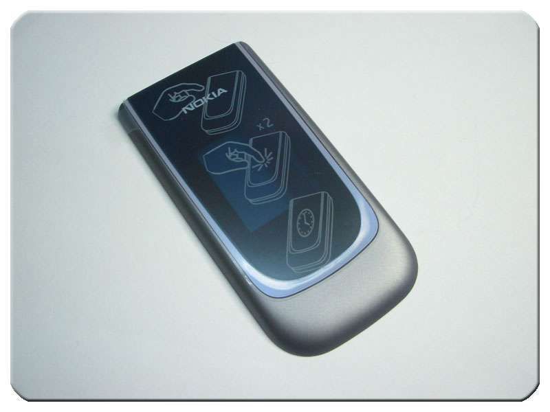 Carcasa Frontal Nokia 7020 Plata