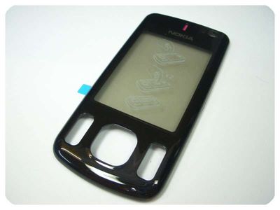 Carcasa Frontal Nokia 6600 Slide Negra / Rosa