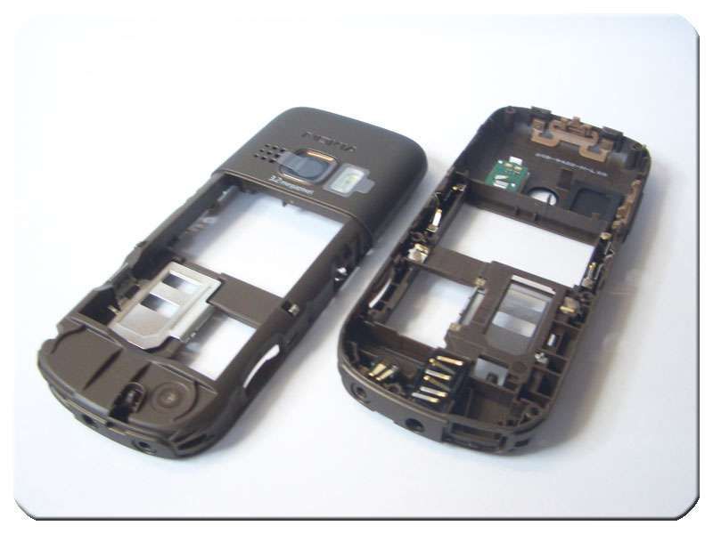 Carcasa Trasera Chasis Nokia 6303 Classic Granate con Conec. Car