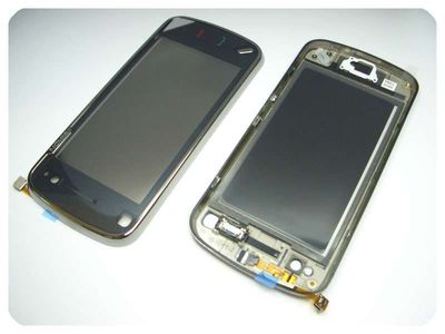 Carcasa Frontal con Digitalizador Nokia N97 Negra con Altavoz